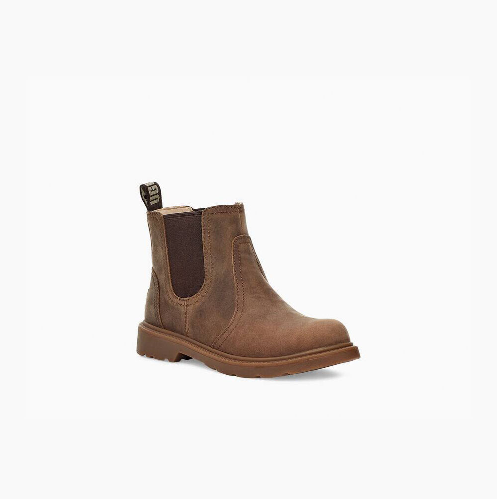 UGG Bolden Weather - Chelsea Boots Barn - Lyse Brune (NO-C519)